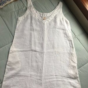 VIKOLINO 100% LINEN TUNIC DRESS